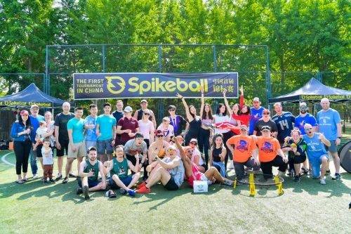 全国首场Spikeball锦标赛亮相北京